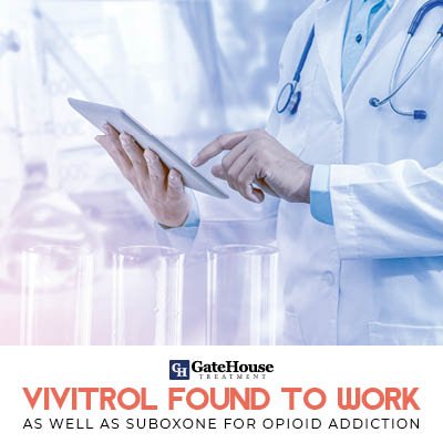 access to prescription Vivitrol Found to Work as Well as Suboxone for Opioid Addiction 3