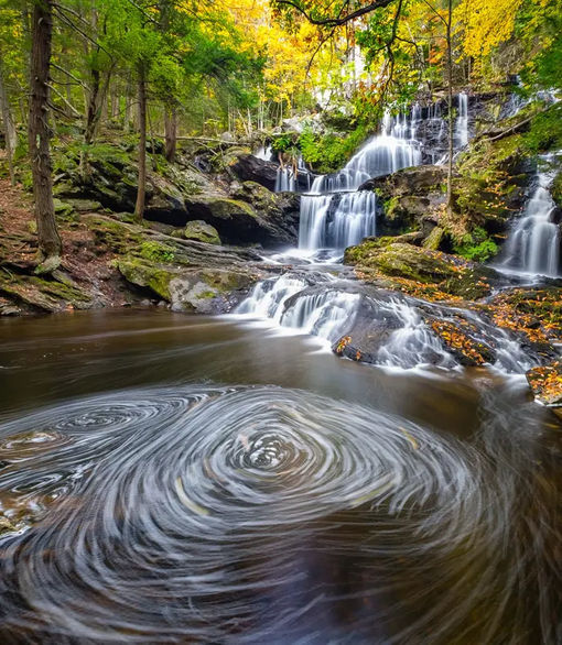 waterfalls water falls and whirl pool