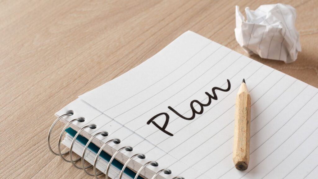 Addiction Relapse Prevention Plan waiting to be written