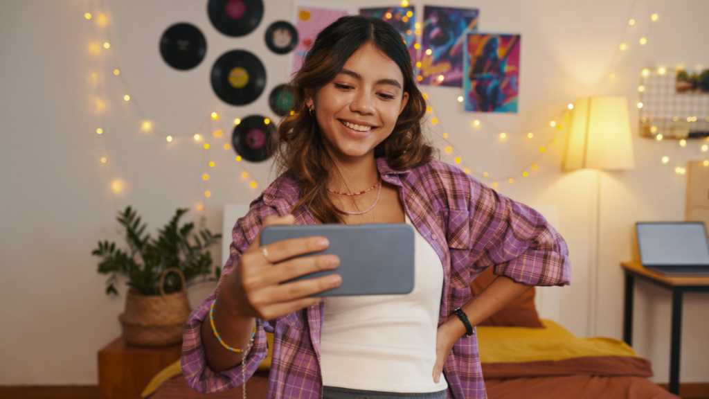 social media and teen substance use teen using smartphone digital influence on behavior